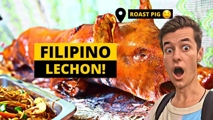 BEST LECHON in Manila + Food Market HUNT | Where to eat in Manila!