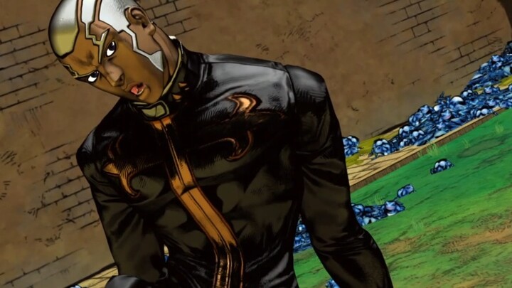 Dialog pertemuan antara para bos di JoJo