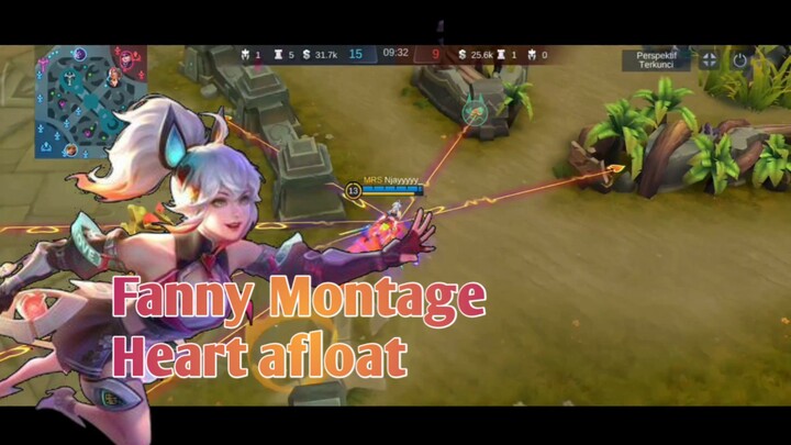 Fanny Montage Heart afloat || Mobile legends bang bang