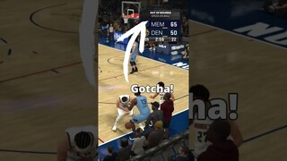 NBA 2K23: INBOUND PASS DENIAL?! 👀🔥 #shorts