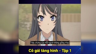 Cô gái tàng hình tập 1 #anime