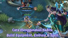 Tips and Trik Menggunakan Kadita - MobileLegends