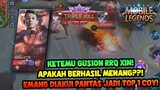 LAWAN GUSION NYA RRQ XIN ! FAST HAND BANGET PANTES JADI TOP 1 - Mobile Legends