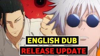 Jujutsu Kaisen Season 2 English Dub Release Update