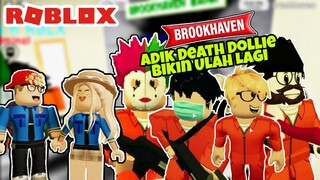 ADIK DET DOLI BIKIN ULAH MERAMPOK BANK BROOKHAVEN - ROBLOX BROOKHAVEN STORY