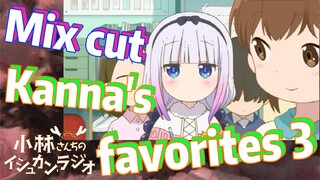 [Miss Kobayashi's Dragon Maid] Mix cut | Kanna's favorites 3