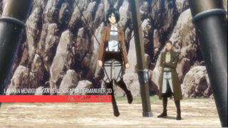 Latihan Menggunakan Perlengkapan Bermanuver 3D (Shingeki no Kyojin Eps.03 Part.11 Sub Indo)