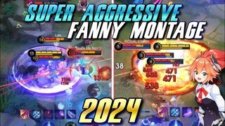 SUPER AGGRESSIVE FANNY MONTAGE IN 2024 | MLBB