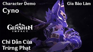 GENSHIN PV | Character Demo - Cyno (CV : Irino Miyu) - Chỉ Dẫn Của Trừng Phạt (JP Dub - Vietsub)