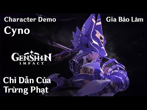 GENSHIN PV | Character Demo - Cyno (CV : Irino Miyu) - Chỉ Dẫn Của Trừng Phạt (JP Dub - Vietsub)