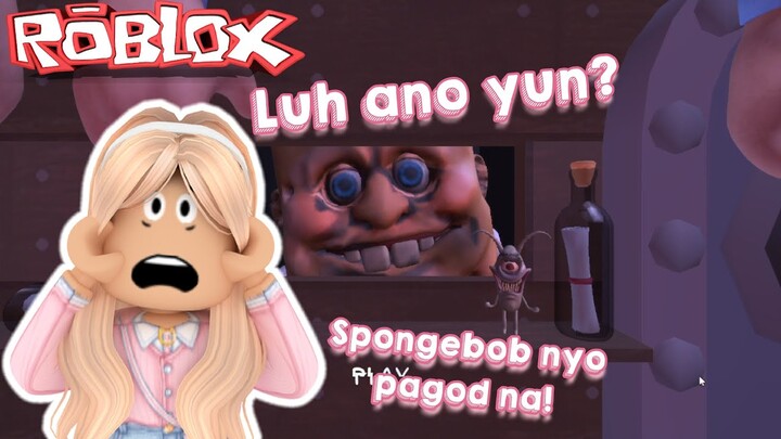 Spongebob nyo pagod na! | Roblox Escape CreepBob Obby! | Tagalog | Cookie Queen Play