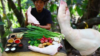 Cooking Pork Feet Braised Eating So Delicious | Braised Pork Legs Recipe