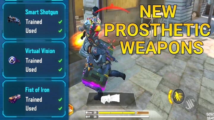NEW PROSTHETIC WEAPONS ADDED IN BR -  SEASON 7!! COD MOBILE