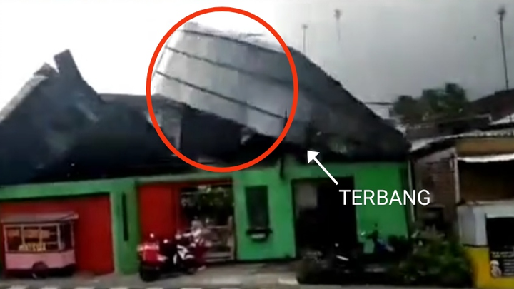 ATAP SAMPAI TERBANG !! 😱 TEMANGGUNG 🤲