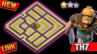 NEW TH7 WAR BASE WITH LINK | NEW BEST TOP 2 TH7 BASE LAYOUT | ANTI MASS DRAGON | CLASH OF CLANS