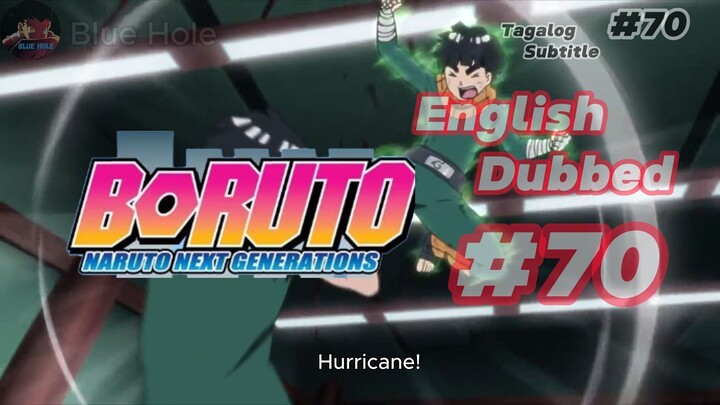 Boruto Episode 70 Tagalog Sub (Blue Hole)