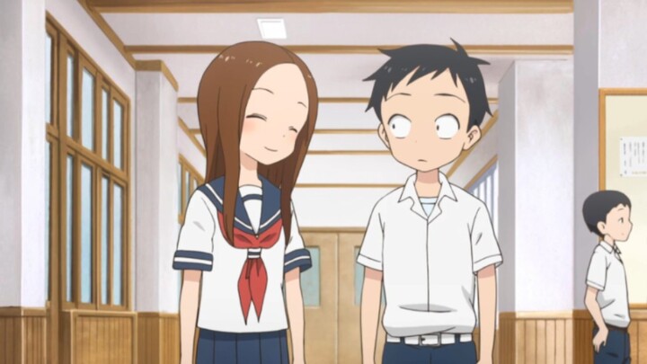 Takagi publicly confessed in front of Nishikata, it was so sweet