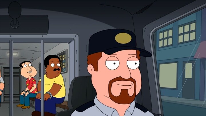 Family Guy: Pete and Ah Q ask for trouble and end up in prison, almost being expelled