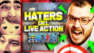 REACCIÓN a HATERS de ONE PIECE LIVE ACTION❗😂😂 [Una Alienada, Shelos1Life & Invanchov]