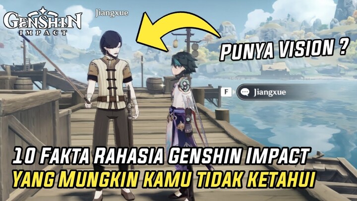 10 Fakta Rahasia Genshin Impact Yang Tidak Kamu Ketahui