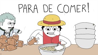 PARA DE COMER! - One Piece (Animação)