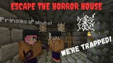 Escaping the Horror House with my Jowa! 😱 | MInecraft PE