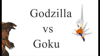 GODZILLA VS GOKU