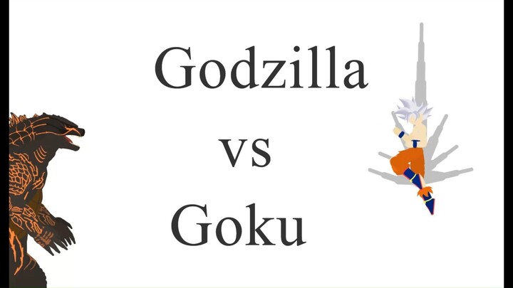 GODZILLA VS GOKU