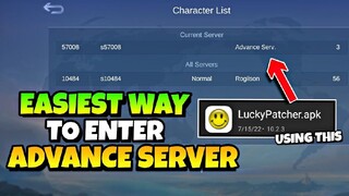 HOW TO ENTER ADVANCE SERVER IN MOBILE LEGENDS LEGIT & WORKING 100%