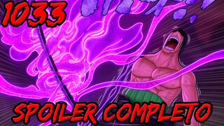 ONE PIECE 1033 (SPOILER COMPLETO) | Shimotsuki (SE DESCONTROLO XDD)