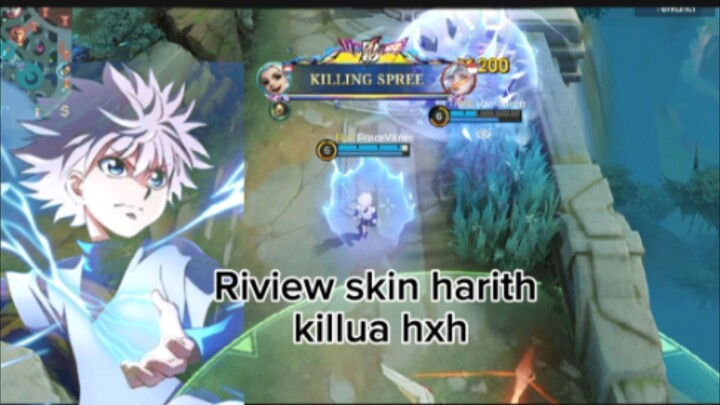 Riview skin harith killua hxh efek skinnya gila🔥