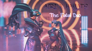 AIRI & HAYATE THE FATAL DUO SKIN | AOV | LiênQuân | ROV | 傳說對決