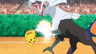 Gladio (Silvuddy/ Silvally) vs Satoshi (Pikachu) - Pokemon Sun Moon English Subbed