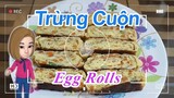 Funny recipes - Trừng Cuộn (Egg Rolls)  /  Món ăn Hàn Quốc - Korean food