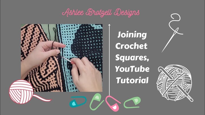 Joining Crochet Squares (Interlocking or Mosaic)