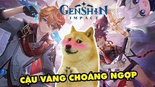 Cậu Vàng choáng ngợp trước thế giới mở trong Genshin Impact