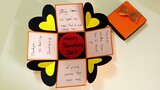 Cách gấp thiệp 20/11 bằng giấy màu đẹp nhất / Teachers Day Explosion Box