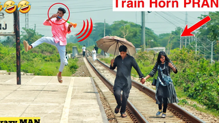 อัพเดท Viral Train Horn Prank 2022 Best of Train Horn Prank on สาธารณะ