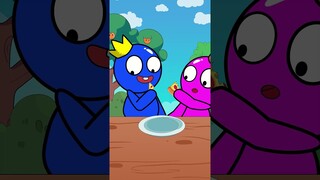 Rainbow Friends Mukbang | Funny Cartoon #Short #Cartoon #Animation