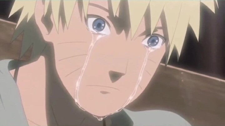 Naruto's expression of grief after the death of Jiraiya-sensei. The kind of heartache I've never fel