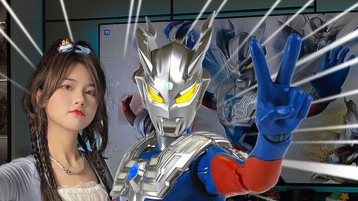 What could a frail woman have in common with the strongest body in the universe? CCSTOYS Ultraman Ze