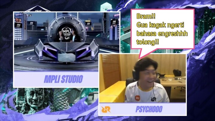 MOMENT NGAKAK INTERVIEW RRQ PSYCHOOO MPLI 2021!! BRAM, GUA KAGAK NGERTI BAHASA INGGRIS TOLONG!!