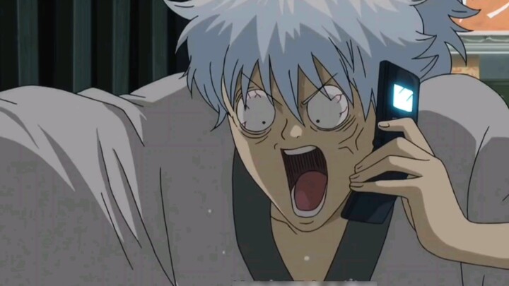 [ Gintama ] Romance show? The boyfriend (Gin-san) is driven crazy by his girlfriend (Isaburo). The n