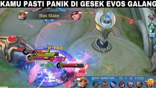 KAMU GAK MUNGKIN GAK PANIK DI GESEK FANNY EVOS GALANG!!