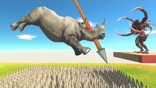 Head Shot From Above - Animal Revolt Battle Simulator