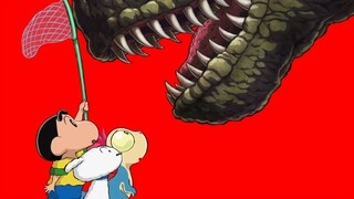 Poster Film Teater Crayon Shin-chan 2024 Our Dinosaur Diaries Dirilis