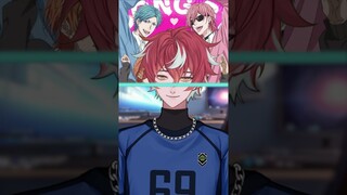 VTuber Blue Lock nih bos 😎😎 #shorts #anime #bluelock