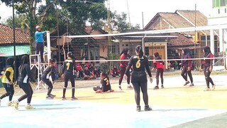 Final Putri - Turnamen Voli Pesona Fm Cup - Pecalungan Vs Bina Mandiri