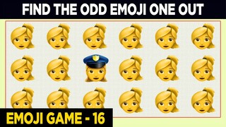 Golden Girl Emoji Odd One Out Emoji Games No 16 | Find The Odd Emoji Out | Find The Difference