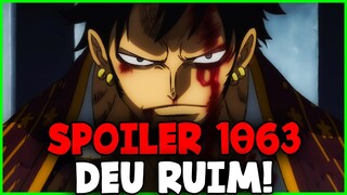 SPOILER 1063 ONE PIECE - LAW EM APUROS! SERÁ O FIM DO SUPERNOVA ?! NOVAS AKUMA NO MI REVELADAS